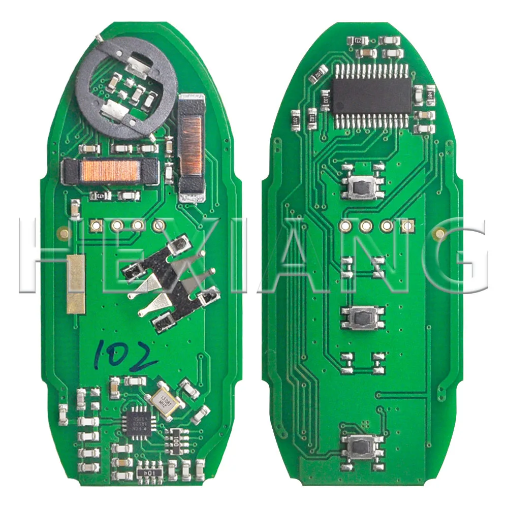 DR S180144102 S180144104 4A Chip 433MHz Keyless Go Car Remote Key For Nissan Qashqai X-trail 2014 2015 2016 2017