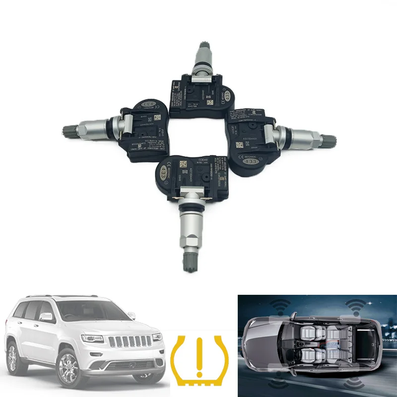 

Датчик TPMS 433 МГц для Dodge Durango, Jeep Grand Cherokee 6.4L SRT 2016-2020, LEXUS GX460, RX350, RX450H, замена OEM # 68252495AC