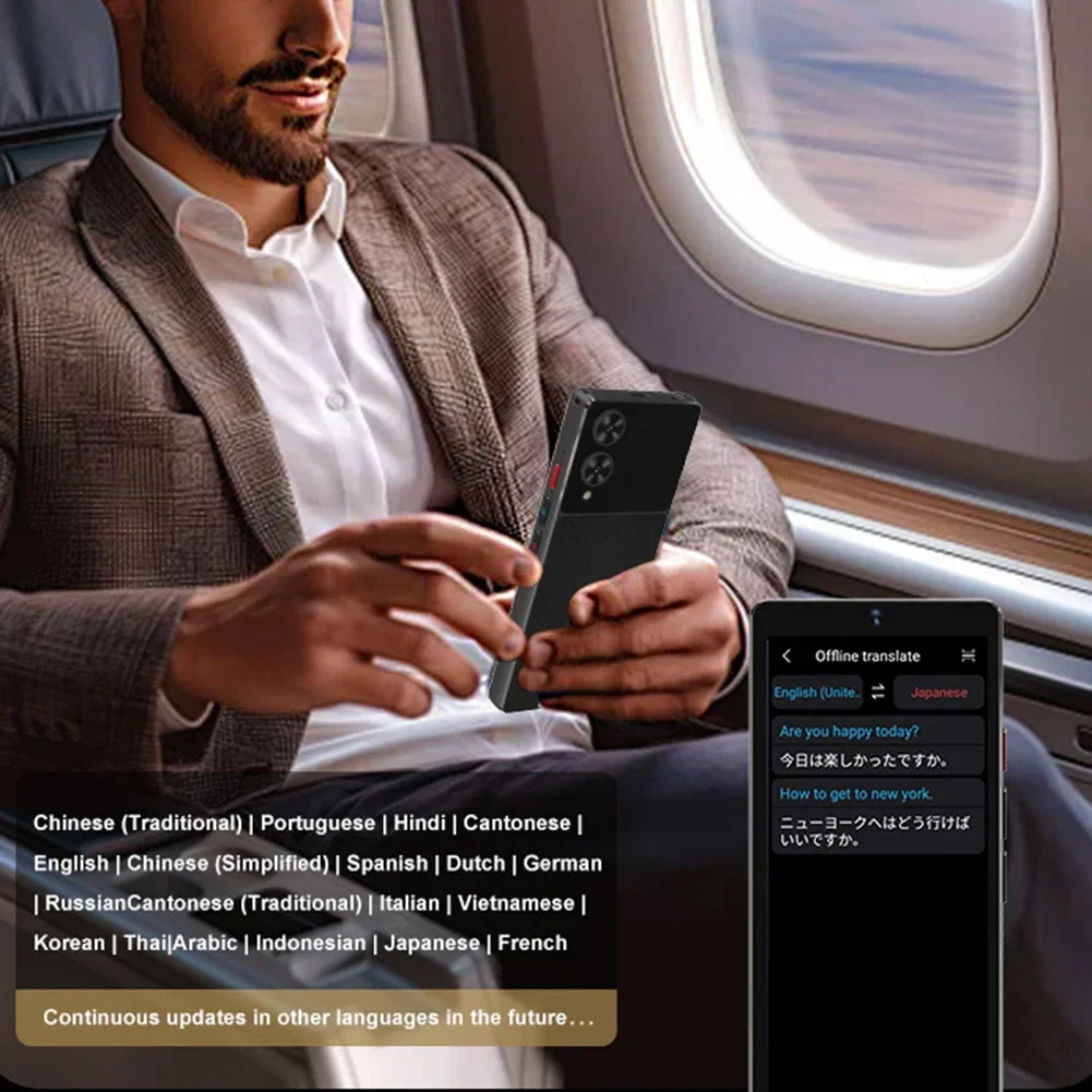 Video Call AI Translator Connect Globally With 148 Languages Real Time Dialogue Intelligent Translator For Travel Abroad
