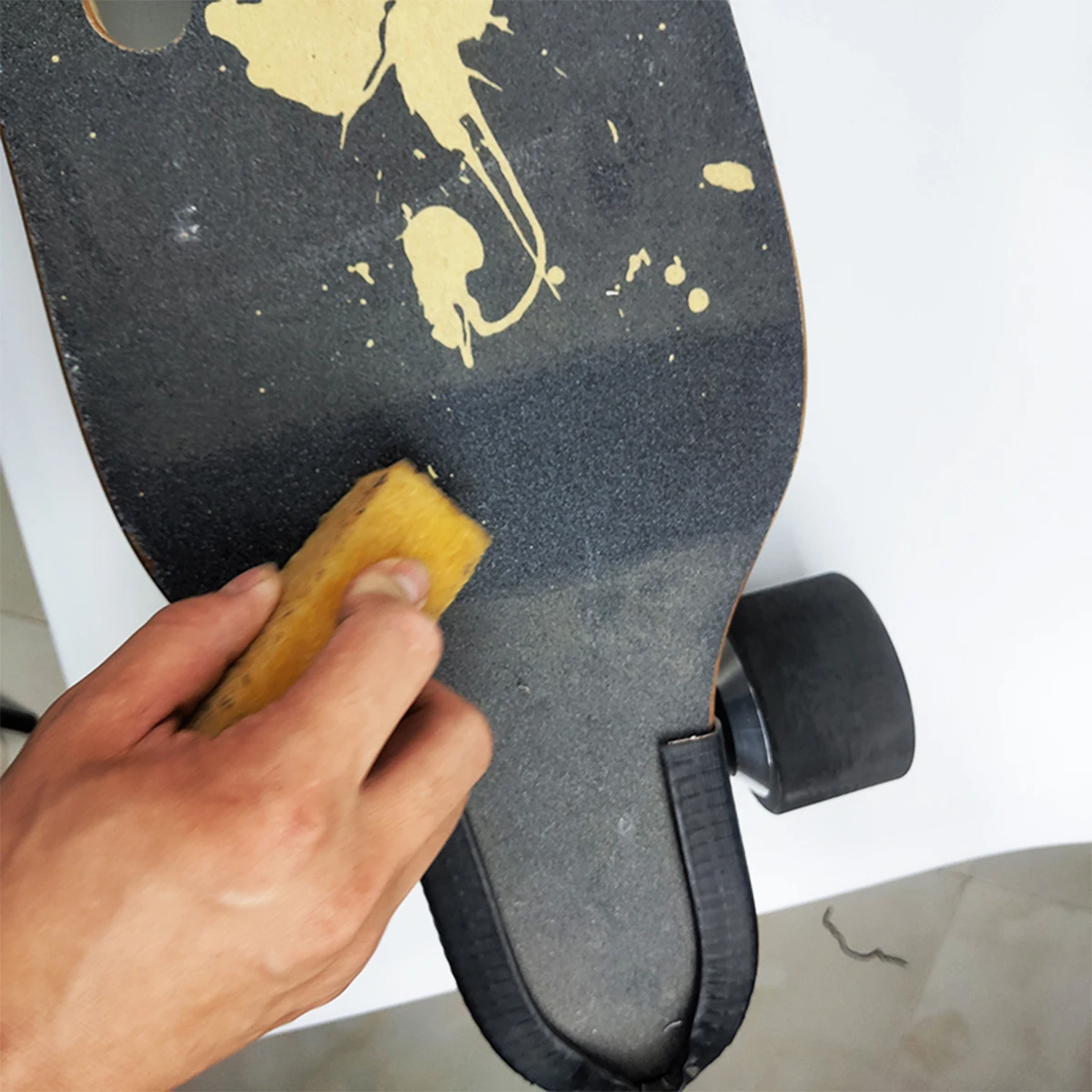 

Sandpaper Skateboard Cleaner Rubber Abrasive Cleanerr Molar Sanding for Sander Yellow Erasers Grip Tape Tool