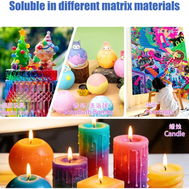36 Colors Pearlescent Mica Pow - đánh giá và giá Glitter Powder Resin