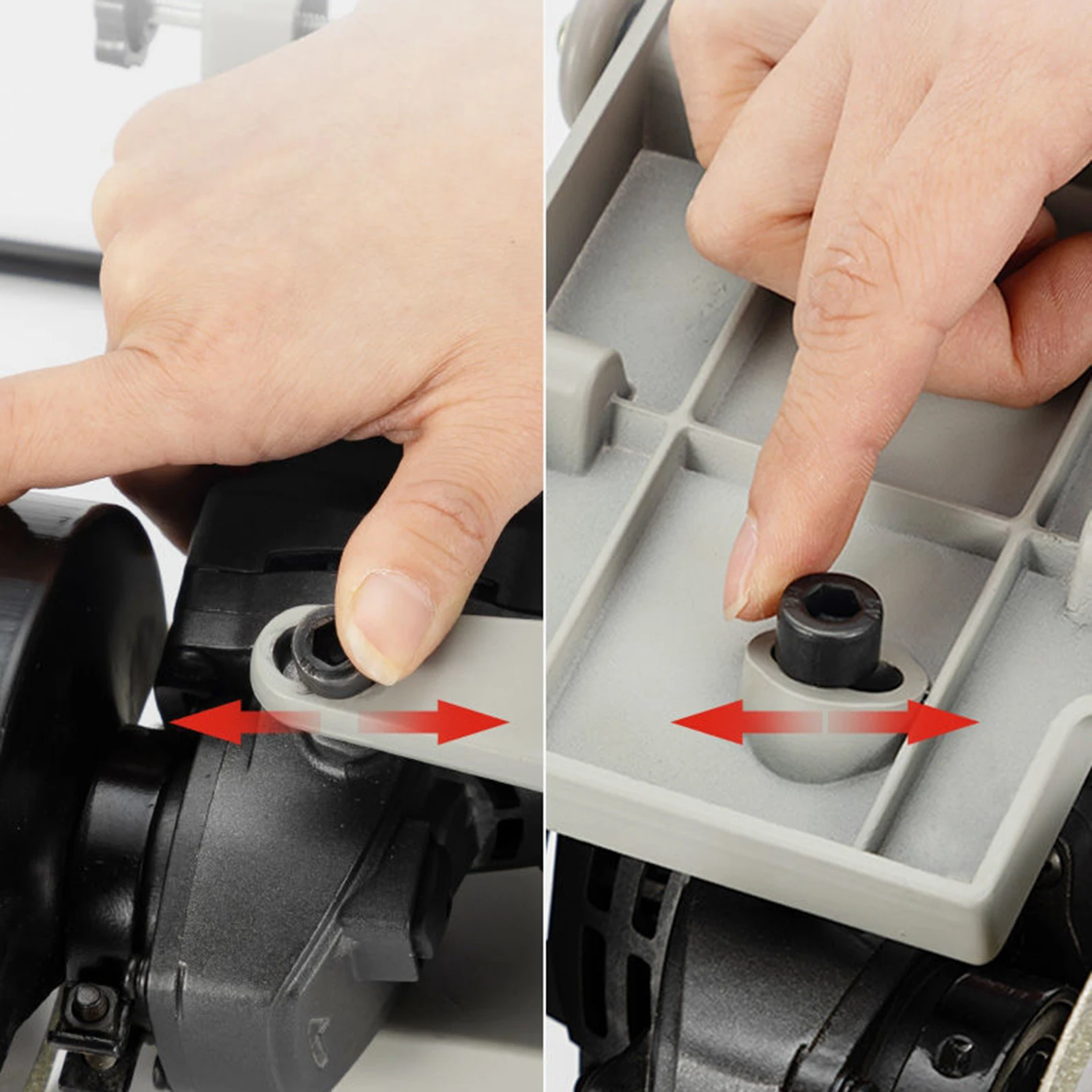 

Angle Grinder Stand Holder Metal Cutting Support Bracket Grinder Accessory for Tile Joint Gap Cleaning