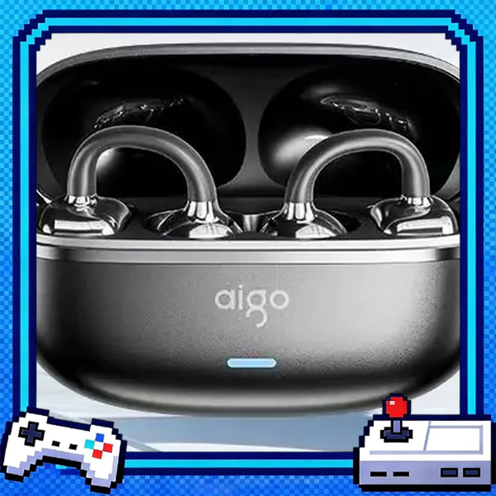 AIGO CQ16 Open-Ear Clip-On Wireless Bluetooth Earbuds for Sports For Gifts