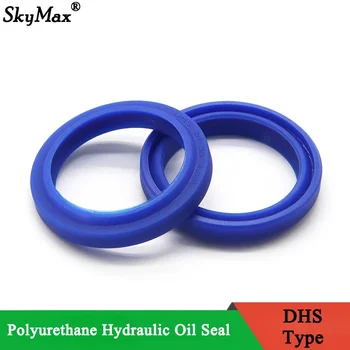 DHS Tipo Poliuretano Cilindro Hidráulico, Junta Do Eixo De Vedação De Óleo, Anel De Borracha, ID 11.2-250mm, 1 Pc, 2 Pcs, 5Pcs