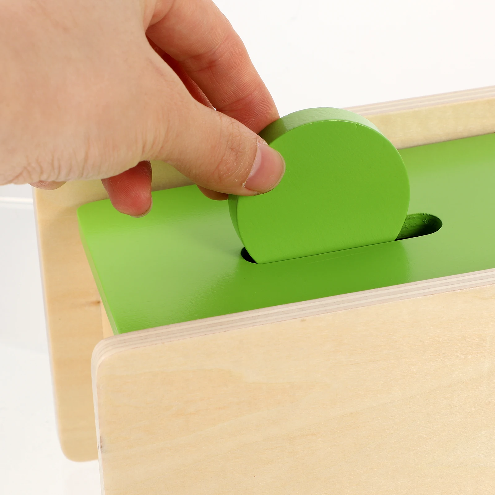 

1 set 1Set Wooden Box Teaching Toy Montessori Shape Sorter Educational Game Infant Learning Development Kids Activity