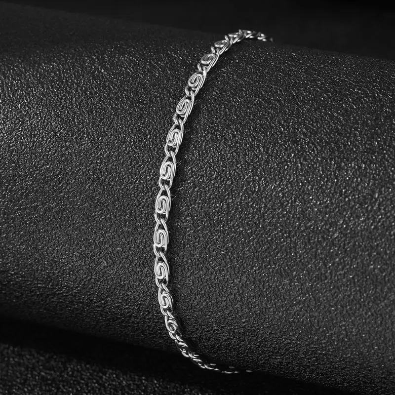 Hypoallergenic Stainless Steel Chain Bracelet for Women Gold Color Lightweight Luxury Jewelry for Birthday Present