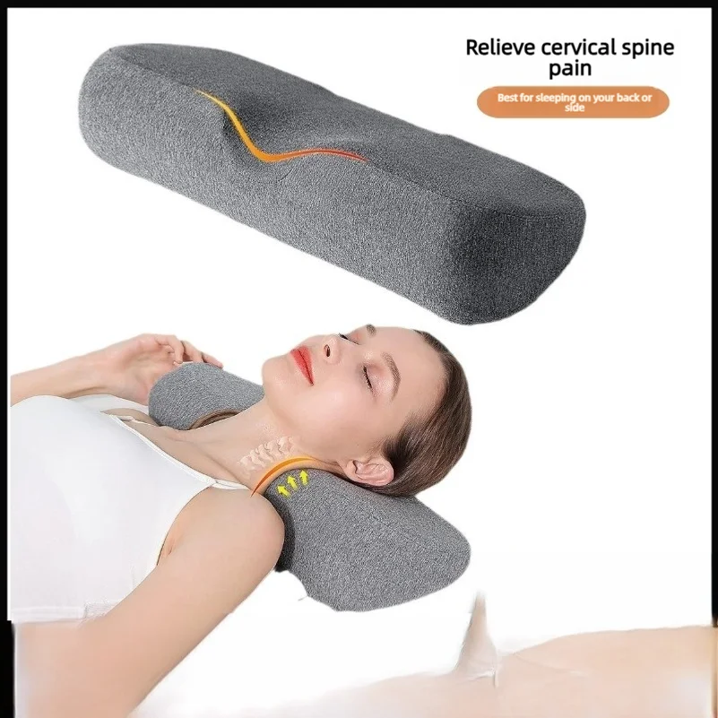 Cervical pillowmemory foamslow reboundsingle-person neck supportpillowspinalsupportpillowaidssleepsuitableforsleepingonyour back