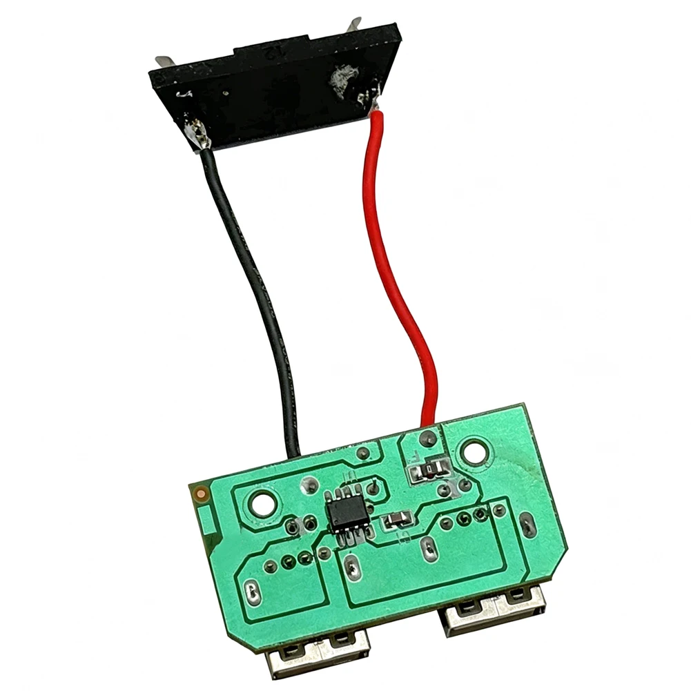 12V For Battery Powered Dual USB 5V Charging Adapter for For mobile Phones Compact Size 45 x 23.7mm Blue Black