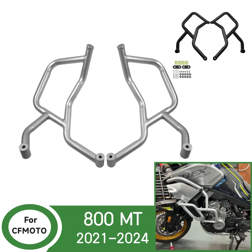 800MT Engine Guard Bumper For CFMOTO 800 MT 2021 2022 2023 2024 Crash Bar Motorcycle Body Frame Protector Accessories