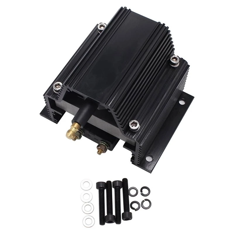 HOT-50K E-Core HEI Super Coil 12V For V8 Chevy Ford Mopar,50K E-Core HEI Super Coil 12V For V8 Chevy Ford Mopar-AT91