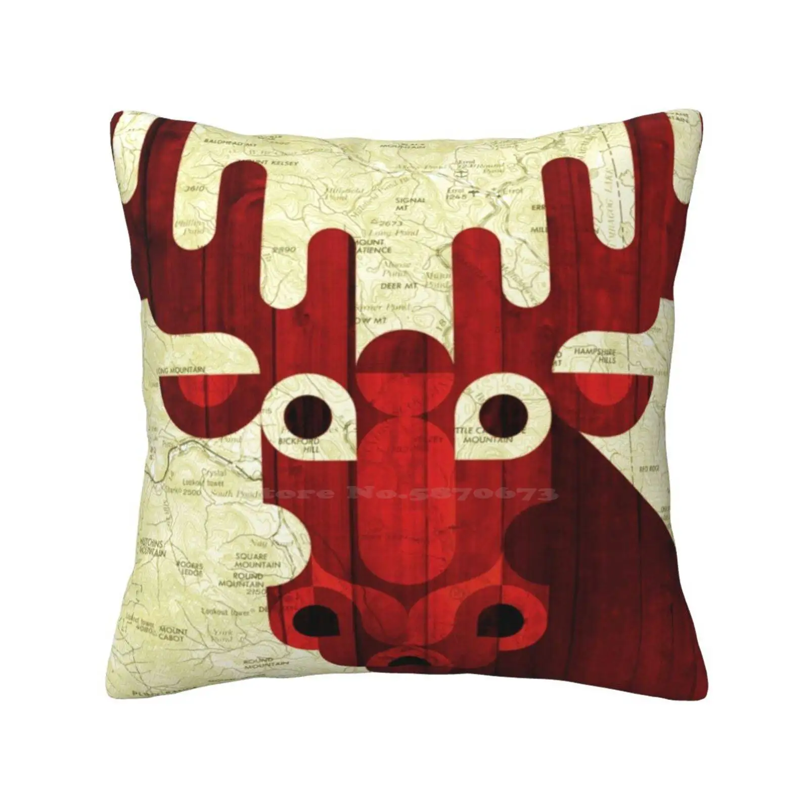 Moose Soft Comfortable Pillowcase Scottpartridgeart Partridge Graphic Design Digital Illustration Jevaart Moose