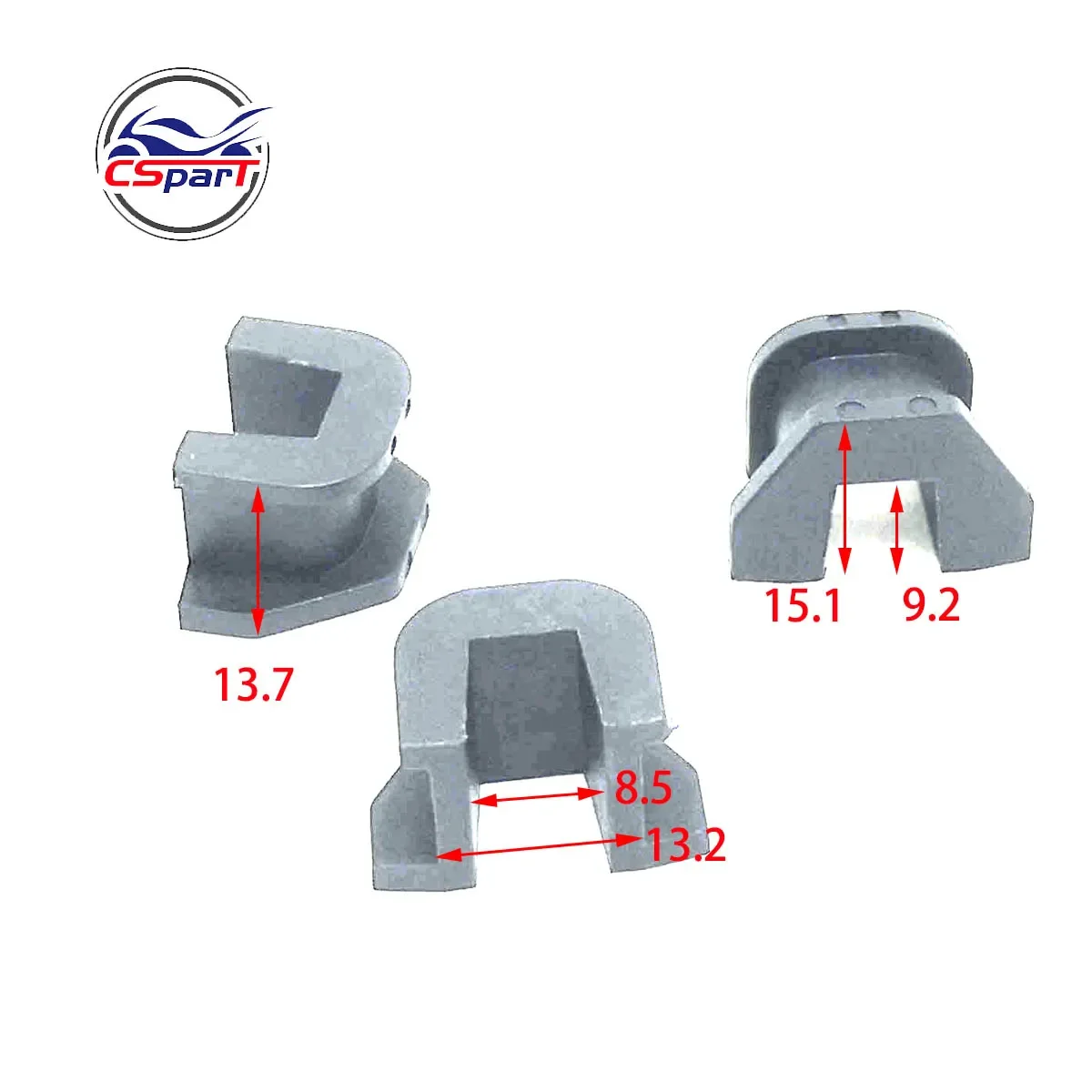 Variator Cushion Rubber Slider For CN250 CF250 CH250 250CC CFMoto CF MOTO Kazuma Hoinda ATV Quad Engine Spare