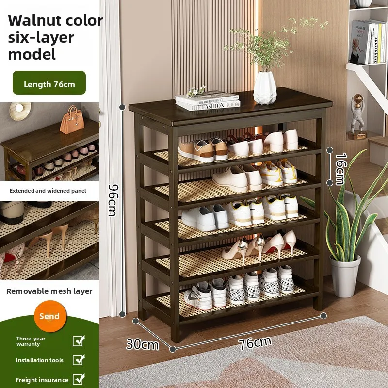 

Stable Household shoe cabinet, shoe rack, dustproof shoe change stool, entrance stool integrated space-saving storage