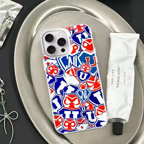 Case Frosted for Samsung Galaxy A36 A35 A34 A32 A30 A26 A25 A24 A23 A22 5G 4G A20 A16 A15 Acrylic Cover Chile U-University Logo