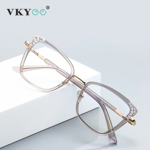 VICKY, nuevos modelos de moda, gafas de lectura con marco Simple de mariposa personalizadas, gafas antiluz azul, se pueden personalizar con prescripción 3148