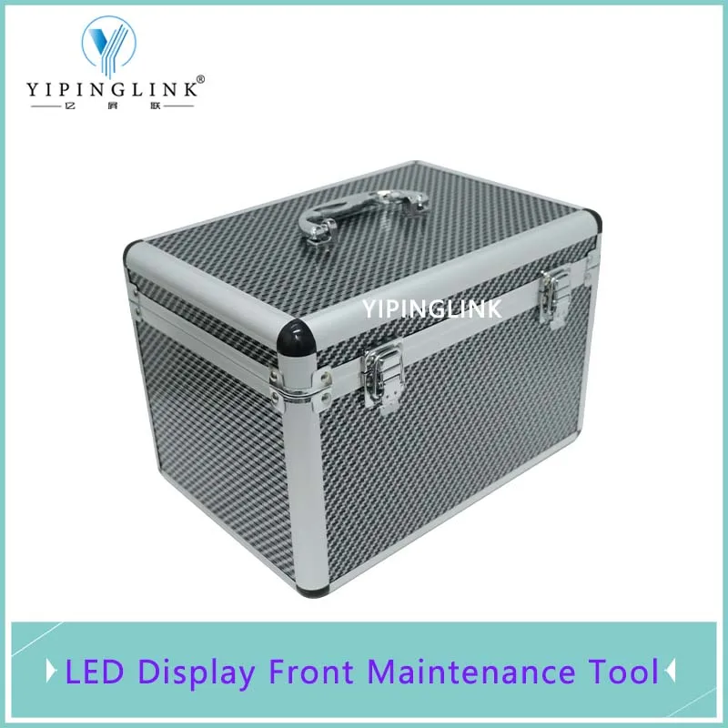 أداة صيانة أمامية لشاشة LED كهربائية لاسلكية سوداء لشاشة LED للإيجار الداخلي والخارجي