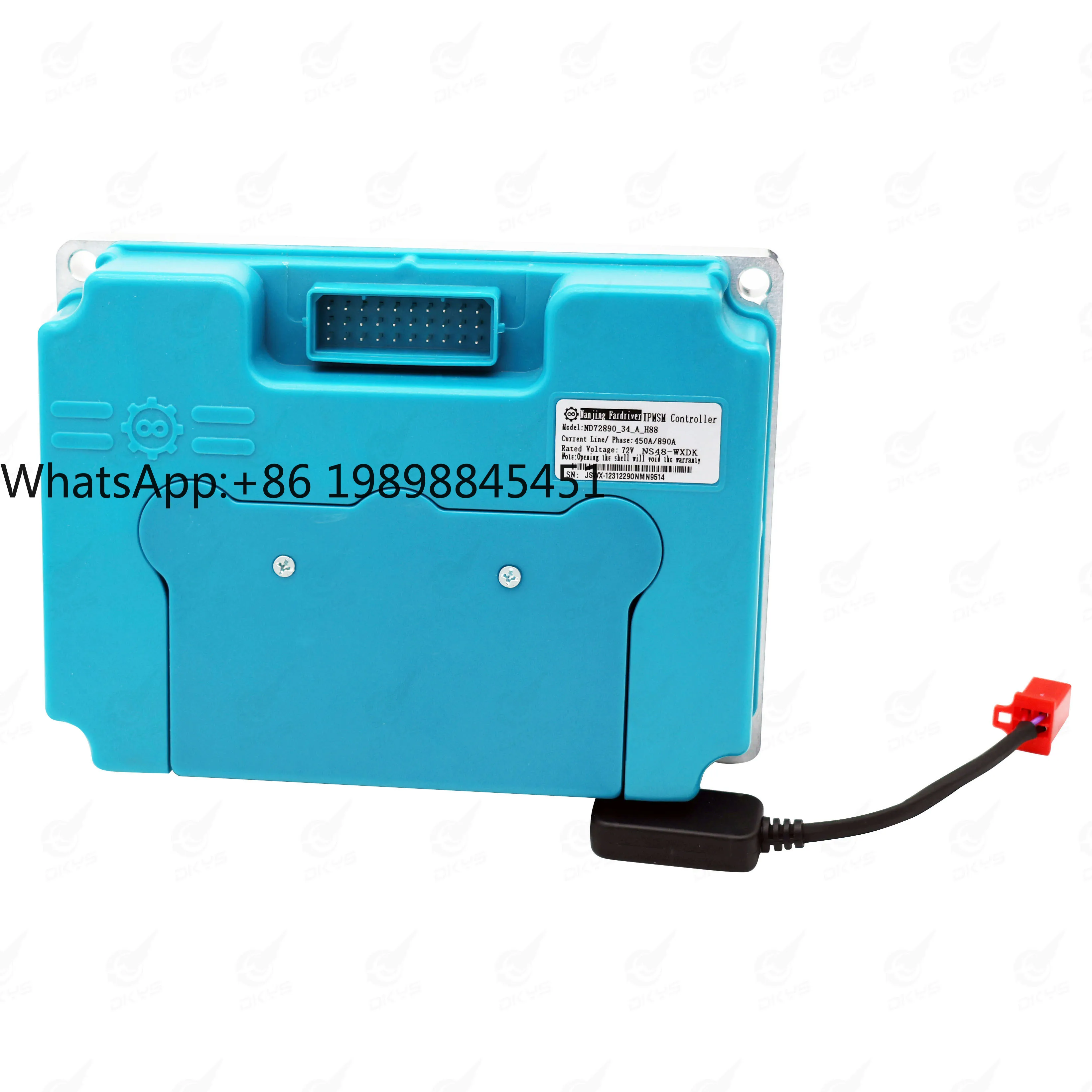 

Nanjing ND72890 Remote Drive 890A Sine Wave High Power Electric Vehicle Motor Controller Programming Module