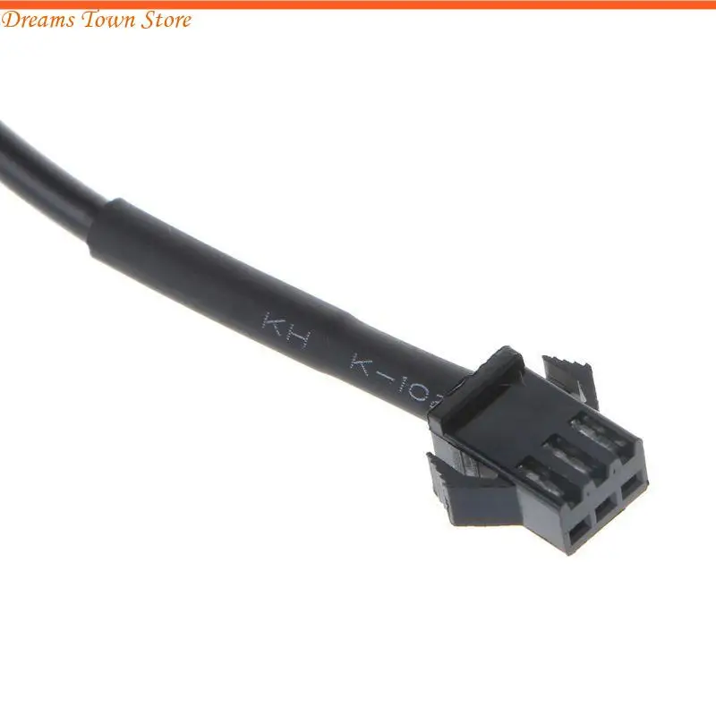 HX6A 5V RGB Connector 3pin Fan Wire Splitter Extension Cable for Computer Fan Motherboard RGB LED Tape Light