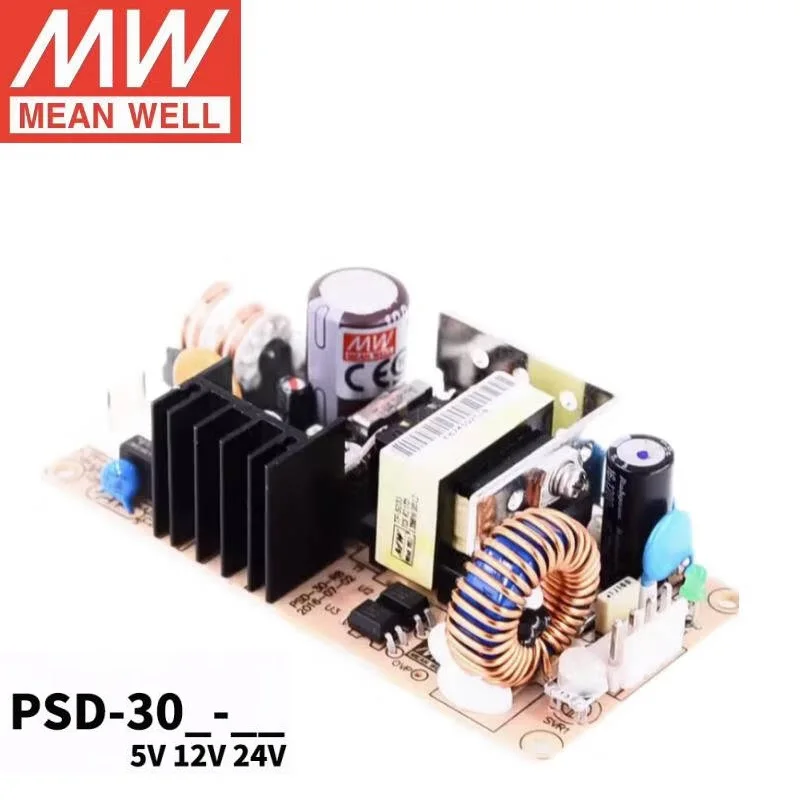 PSD-30B-12  IP 18-36V O/P 12V/2.5A  Taiwan meanewll DC-DC Single Output Switching Power Brand New Original Authentic