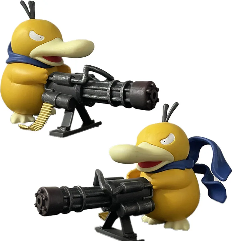 9 センチメートル漫画ポケモンフィギュアサイダックガトリングガンアクションモデルフィギュア PVC 装飾デスクトップ装飾コレクションモデルおもちゃギフト