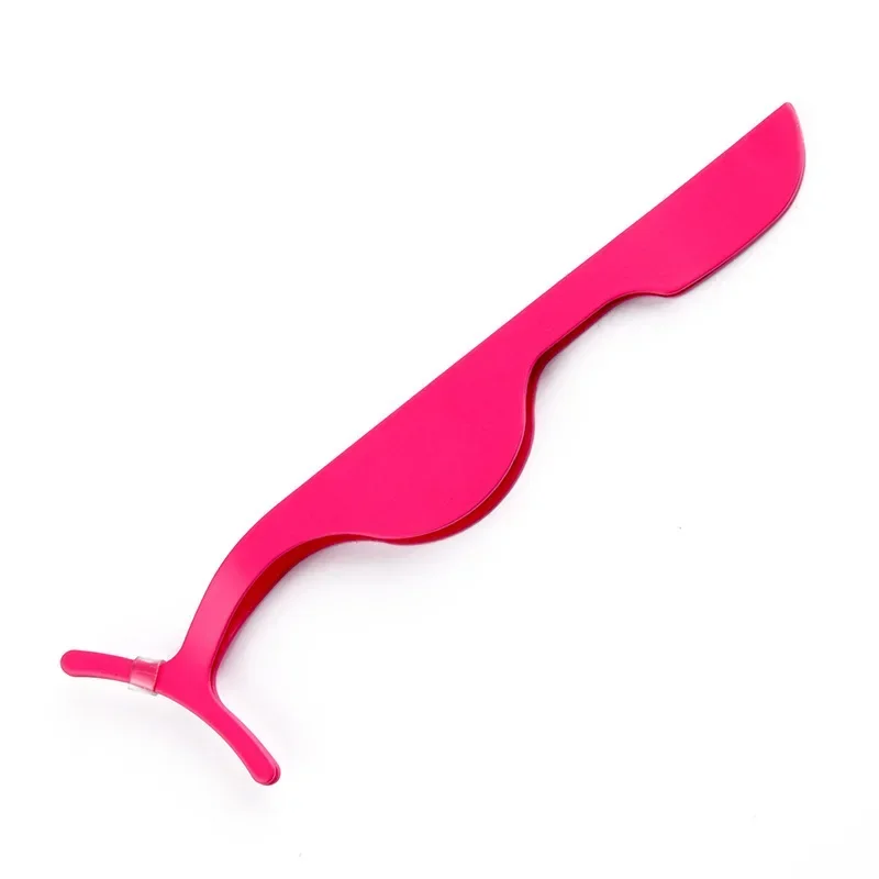 Pinça profissional para cílios, modelador de extensão de cílios em aço inoxidável e ferramenta aplicadora para cílios postiços, 1 peça