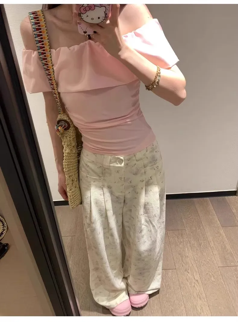 パンツ レディース ゴス Y2K 冬用 プラッシュ パッチワーク パネル付き ホームウェア 暖か 厚手 ニット ソフトシェル 光沢のある 海辺のタオル付き 裏地付き