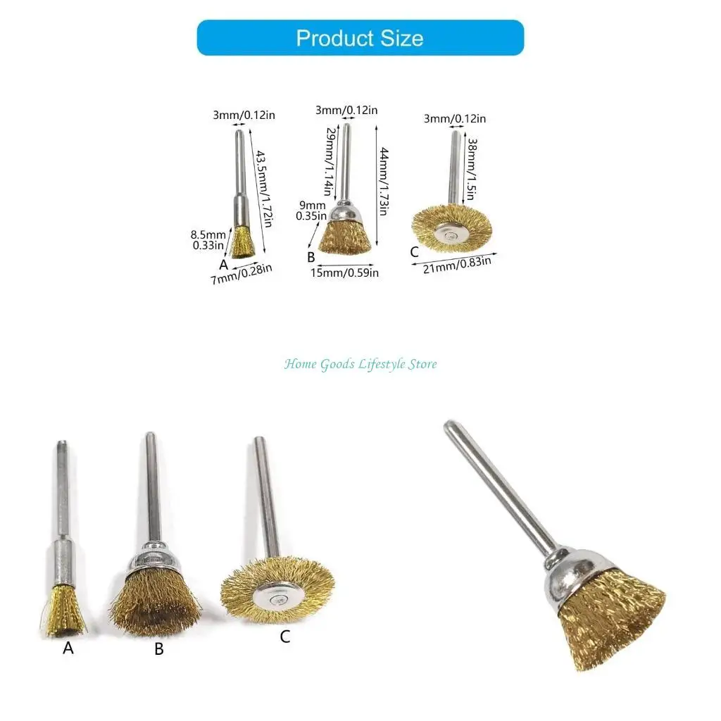 E74E 10Pcs 3Mm Mand… - image