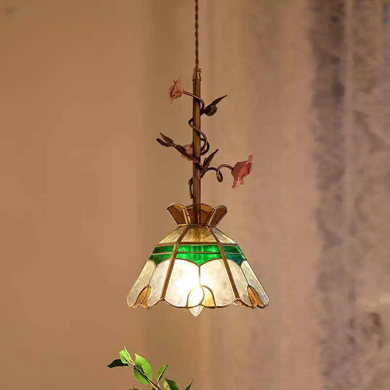 All copper French bedside chandelier atmosphere rose chandelier RETRO art modern restaurant Chandelier 110V 220V 230V