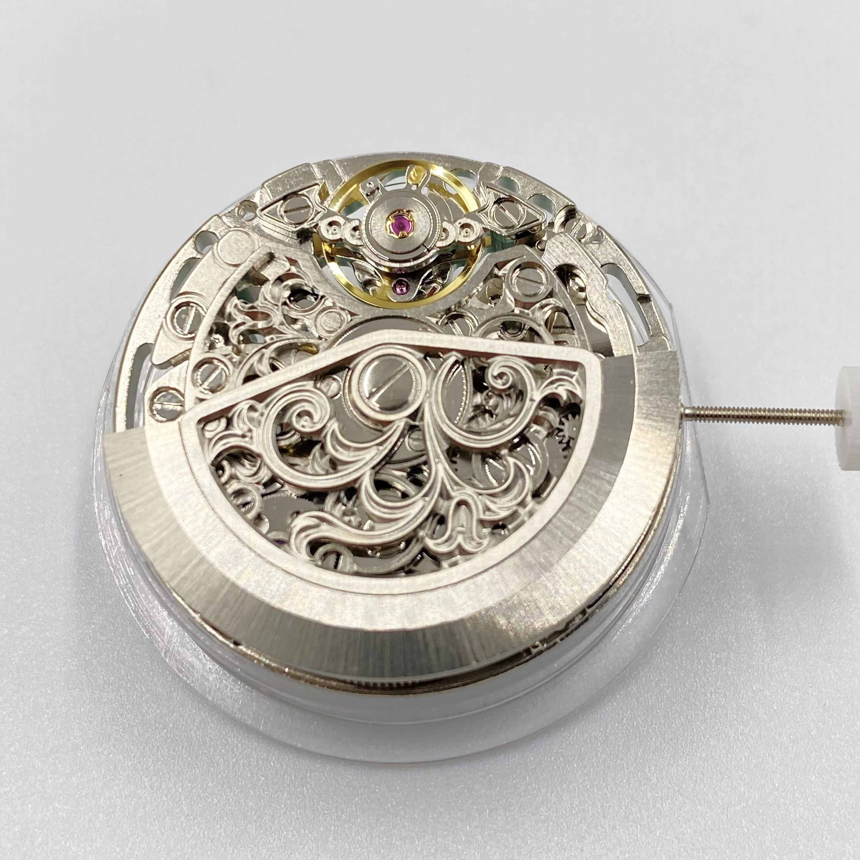 

Watch Accessories New Hollow Engraved Automatic Mechanical Movement Hangzhou 7 Series 7500 Hollow Movement
