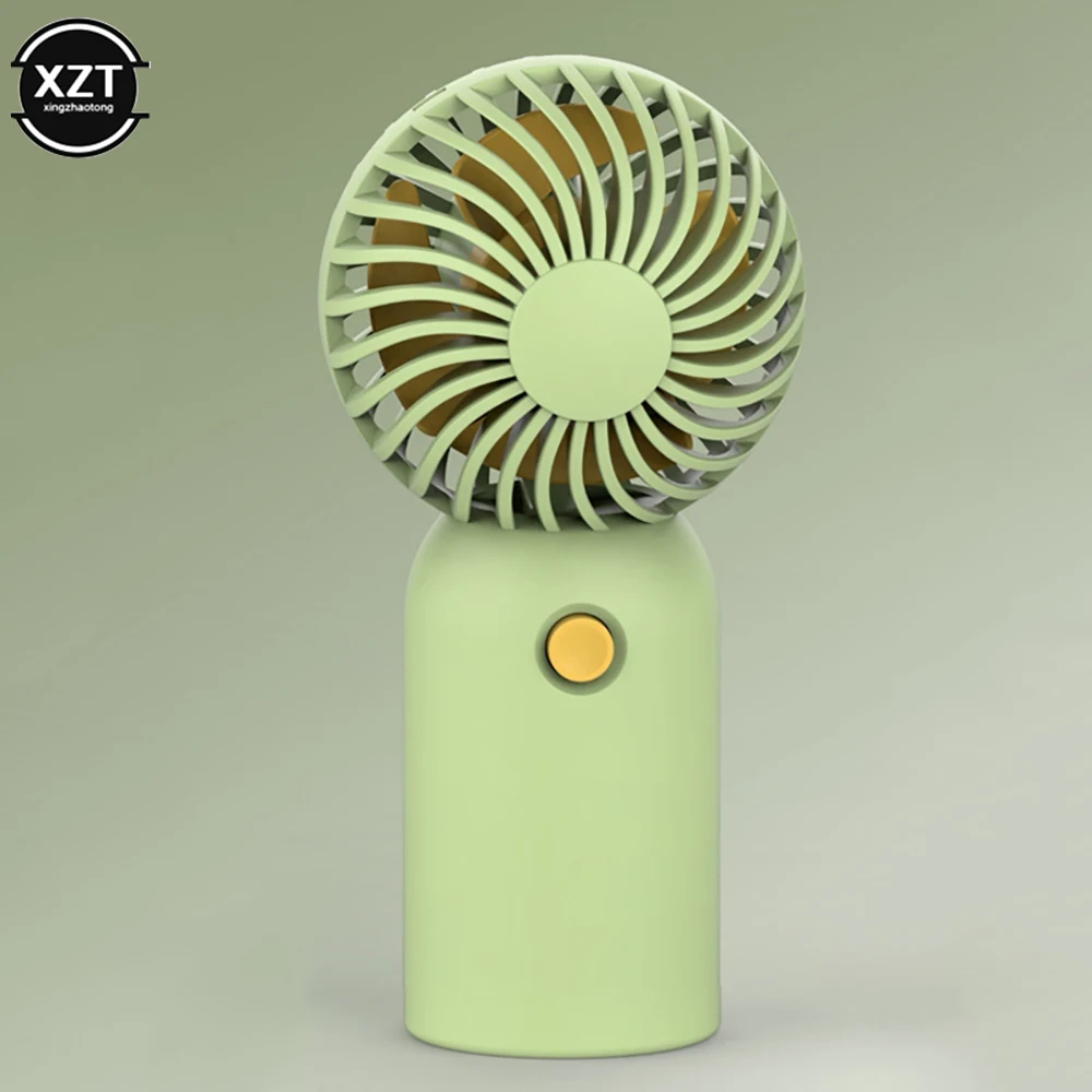 Draagbare Mini Desktop Stijl Luchtgekoelde Fan Handheld Usb Oplaadbare Sferische Fan Outdoor Reizen Sport Fan