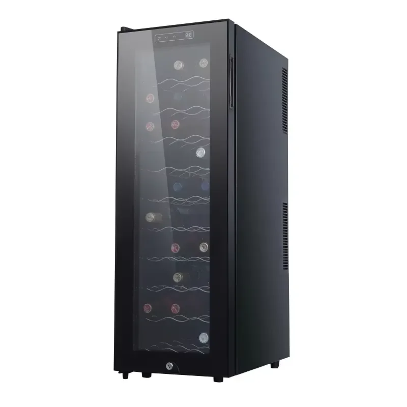 Freestanding Wine Cooler Beverage Fridge Glass Door Outdoor Refrigerator Electric Cabinet for Home Bar Patio Drink Storage view 3