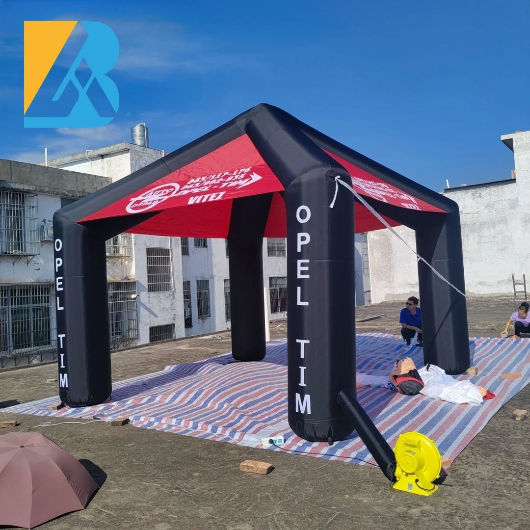 เต็นท์หลังคาเป่าลมขนาดใหญ่แบบสั่งทำพิเศษสำหรับงานโปรโมชั่นและของเล่น