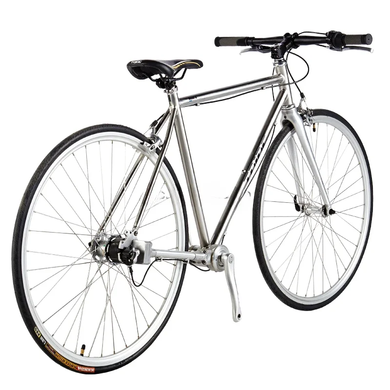 Classic Stainless Steel Urban Bike Shaft Drive Bicycle Without Chain