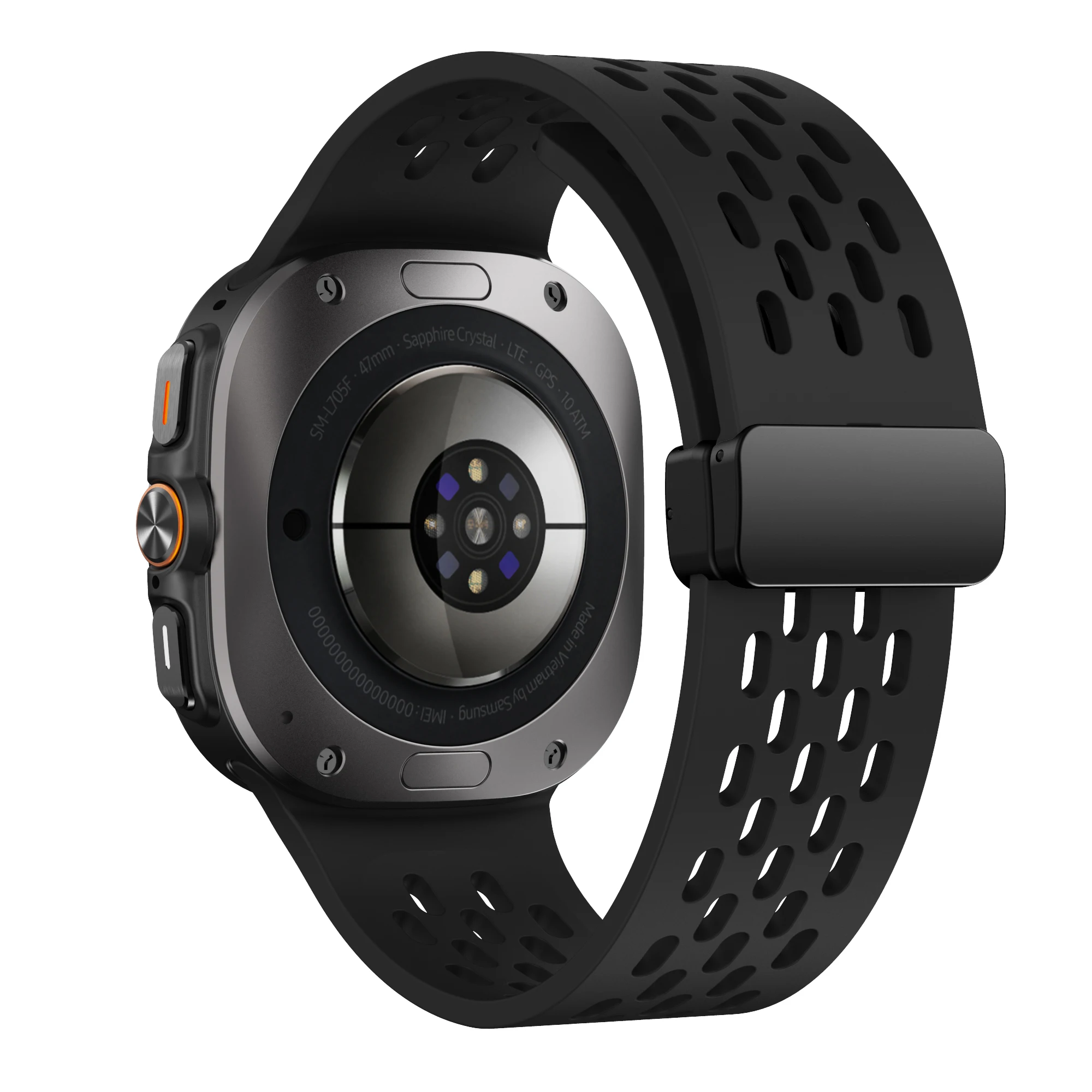 Sportarmband für Samsung Galaxy Watch Ultra2 47mm 2026 Magnetisches Atmungsaktives Silikon-Armband Correa Galaxy Watch Ultra 2025 Bänder