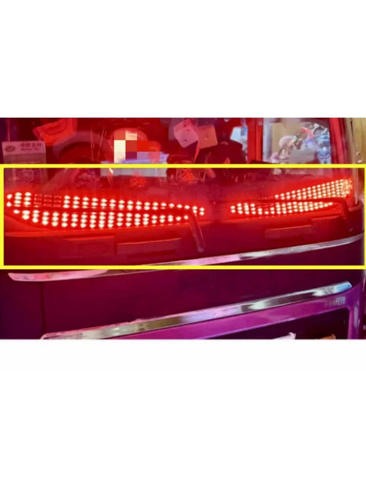 Luz LED Demon Eye para camión Tractor Tamiya 1/14 RC para Scania 770s 56379 piezas de bricolaje