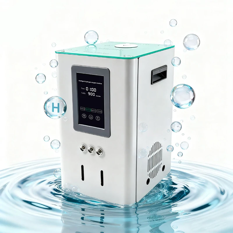 Dropshipping 1500ml Hydrogen Inhaler Household Hydrogen Oxygen Machine Hydrogen Inhalation H2 Water Generator Hho For Breathing