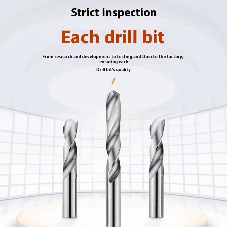 Factory Direct Supply Of 80mm Long Integral Steel Straight Drill Hard Alloy Extended Wugang Twist Bits 1-9 * Tota