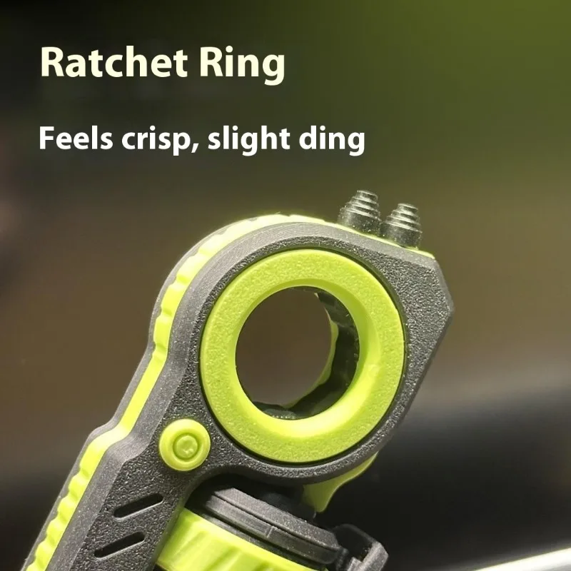 Ratchet ล้อย่อหน้าแหวนแม่เหล็ก Slider Fidget Spinner Roller Anti-stress EDC Sensory ความเครียดบรรเทาของเล่นบรรเทาความวิตกกังวล