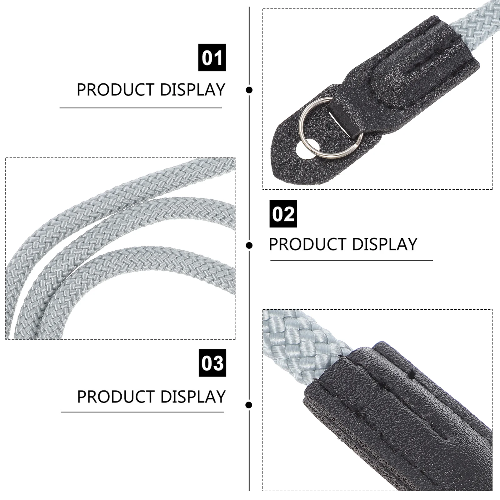 Pasek do aparatu 100 cm Lekki, odporny na ścieranie nylonowy pasek na ramię do aparatów cyfrowych