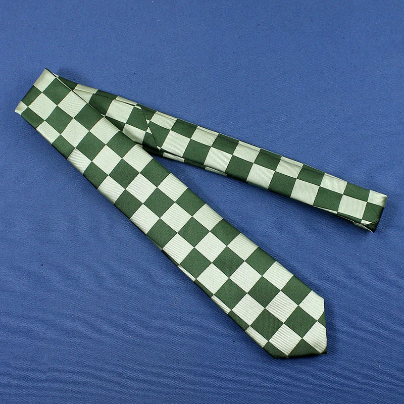 Spiel Your Turn To Die Chidouin Sara Cosplay Japanische JK Grün Plaid Krawatte Halloween Weihnachten Zubehör Prop Für Frauen Männer – Detail 2