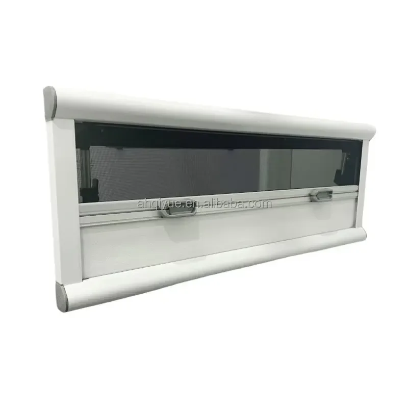 Custom Size RV Window Frame with Roller Blinds Mosquito Net for Caravan Camper Trailer Accessories Replacement Parts Kit RV