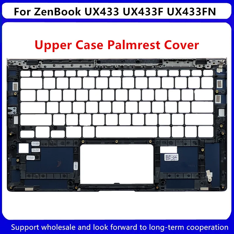 ใหม่สำหรับ Asus Zenbook UX433 UX433F UX433FN แล็ปท็อปปกหลัง LCD/เคสด้านบนที่พักเท้าเคสฐานรองด้านล่าง