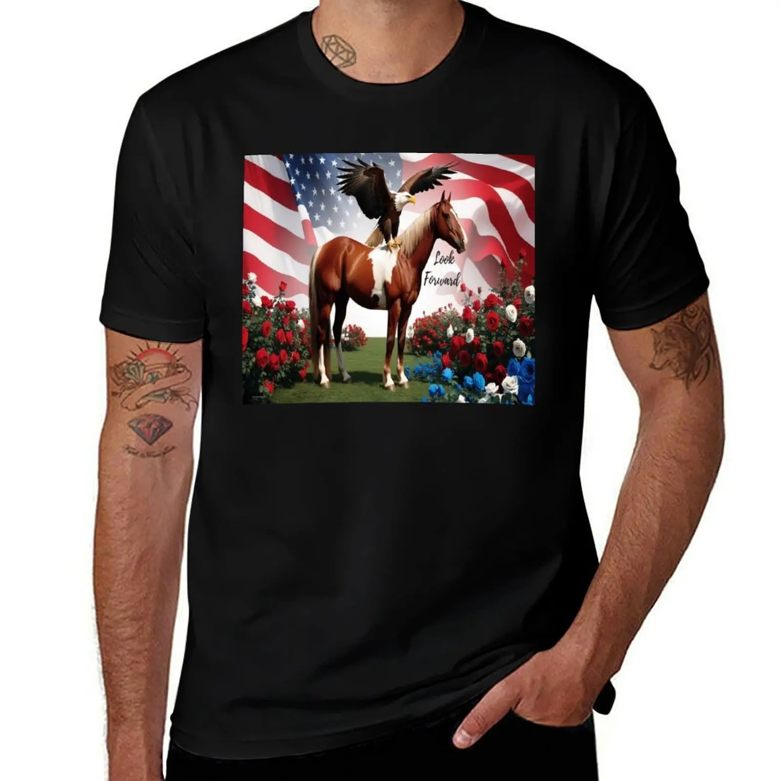 

Look Forward T-Shirt summer 2025 luxury designer topping men t shirt