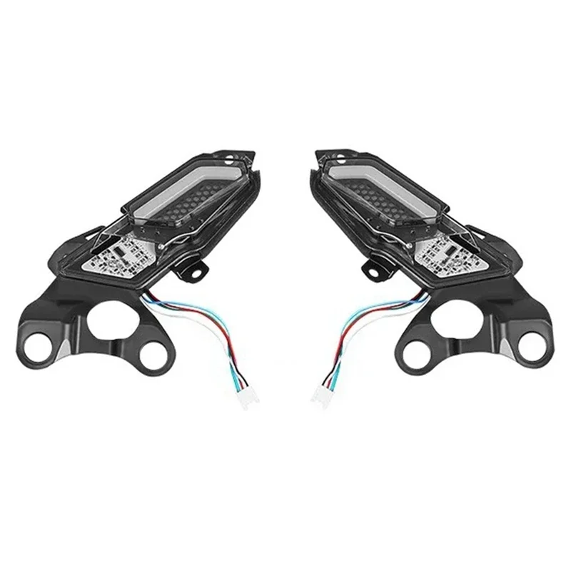 Motorcycle Turn Signals Assembly for Yamaha XMAX300 2023 2024 Daytime Running Lights APP Control Color Change
