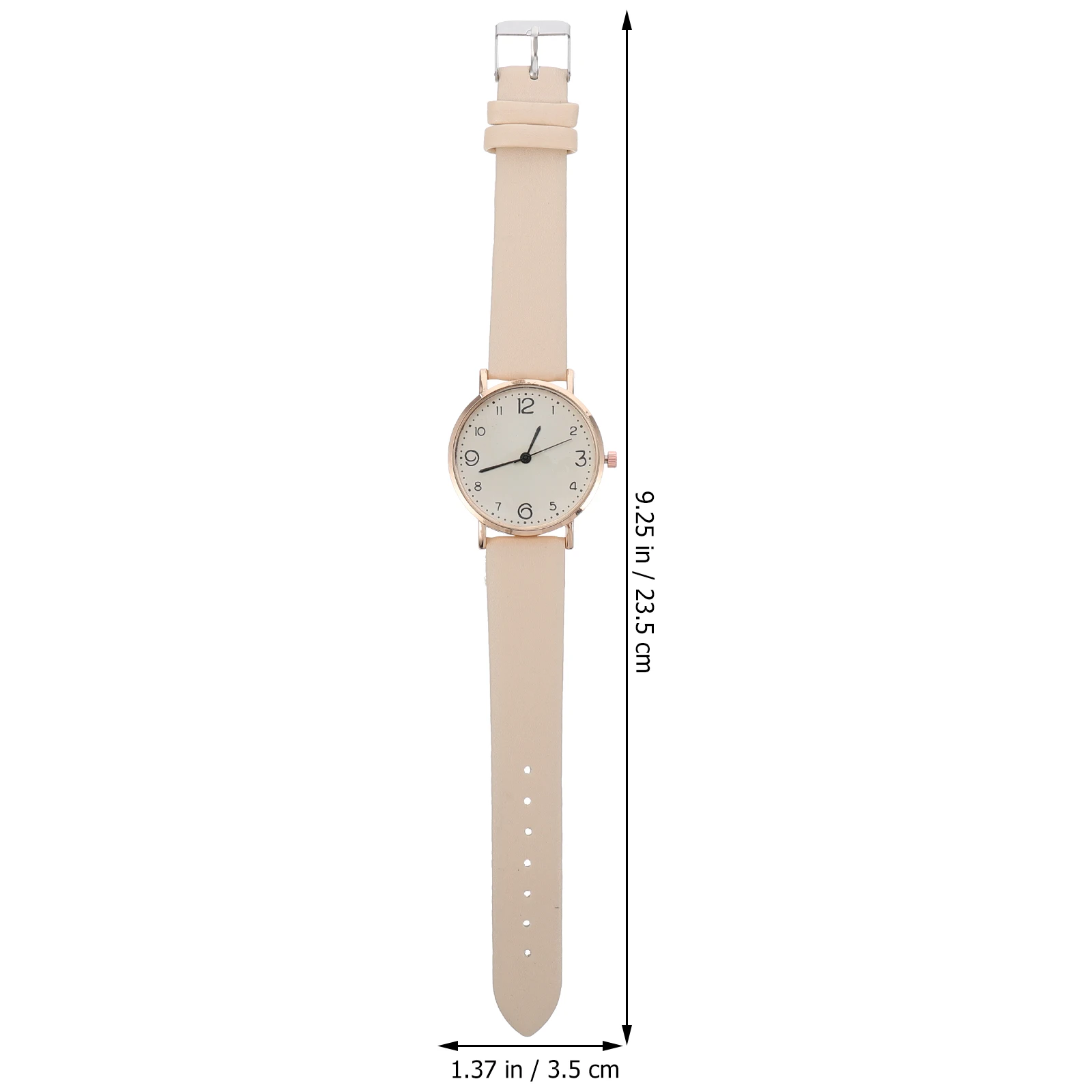 

Concise Belt Watch Women Wrist Watches Lady Student Adjustable Imitation Quartz Daily Party School Gift