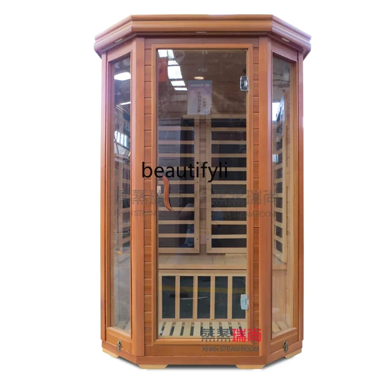 

Household sauna, steam room machine, sweat box, sweat machine polygon