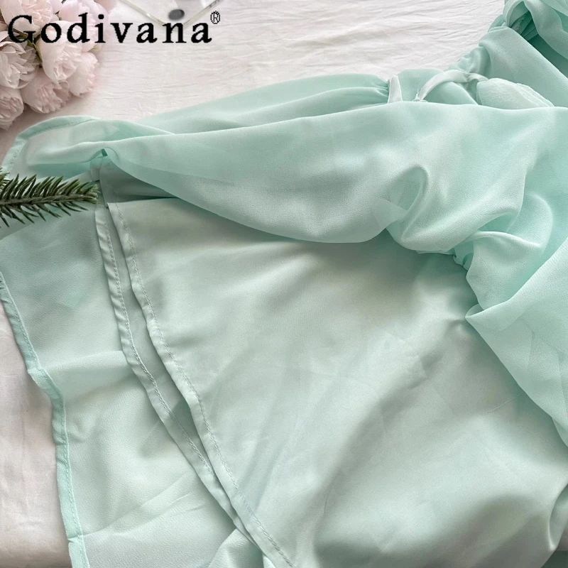 Summer Coquette Prom Dress Women's Aesthetic Y2k Vintage Off Shoulder Dress Party Girl Hollow Out Evening Banquet Dresses