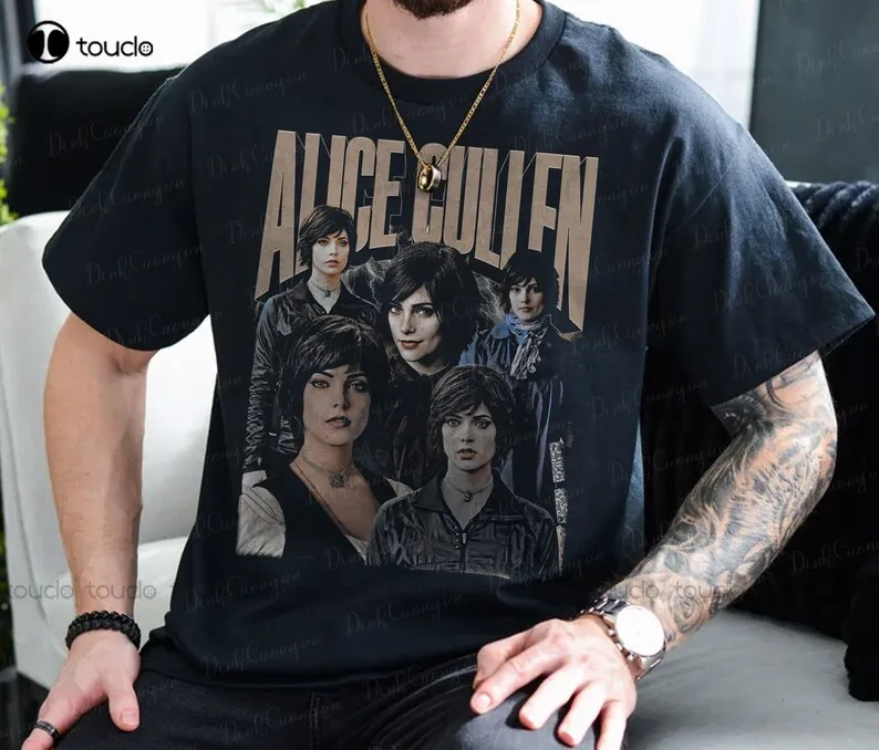 Retro Alice Culen Shirt The Twilight Saga Movie Vintage 90'S Trending Tee ,Unisex O-Neck Streetwear Oversized Xs-5Xl Custom Gift