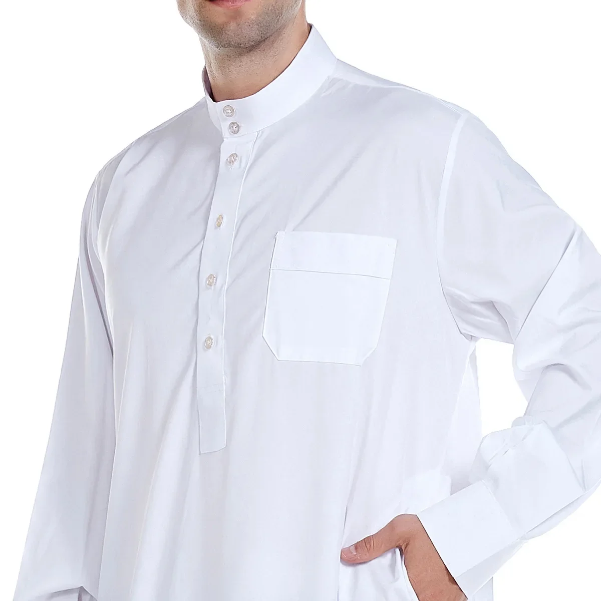 メンズローブ長袖サウジアバヤアラビアトーブジュバトーブドバイダッファカフタン中東イスラム thawb ジュバイスラム教徒ドレスカフタン