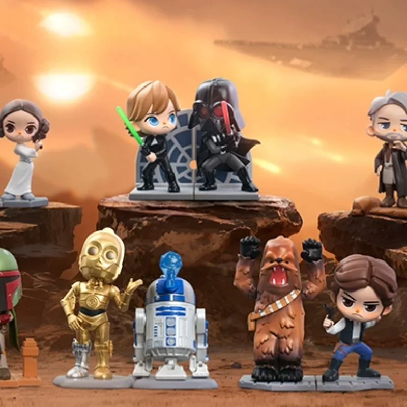 

POP MART Star Wars Series Blind Box Toy Caja Ciega Kawaii Doll Caixas Action Figure Collection Anime Surprise Model Mystery Box